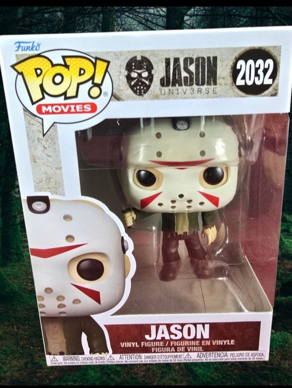 Funko Pop! Vinyl: Jason # 2032 (Nib) With Pop Protector
